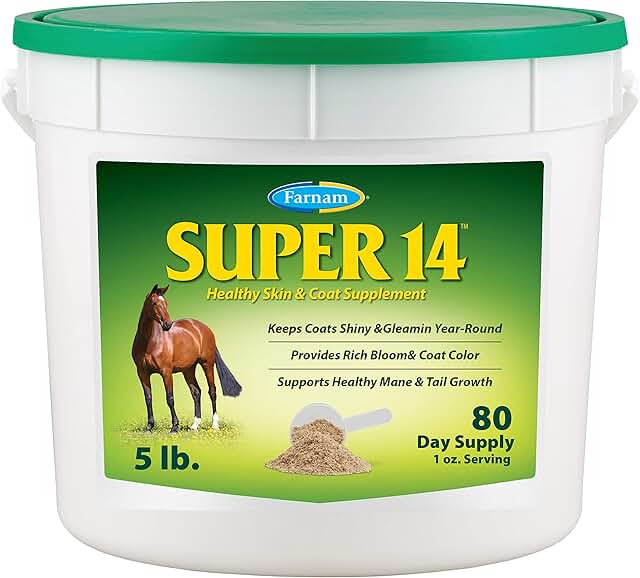 Healthy Skin & Coat Supplement for Horses, 5 lb