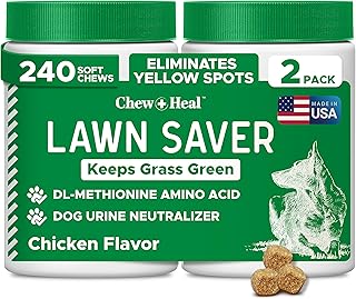 Dog Urine Neutralizer for Lawn, 240 Chews