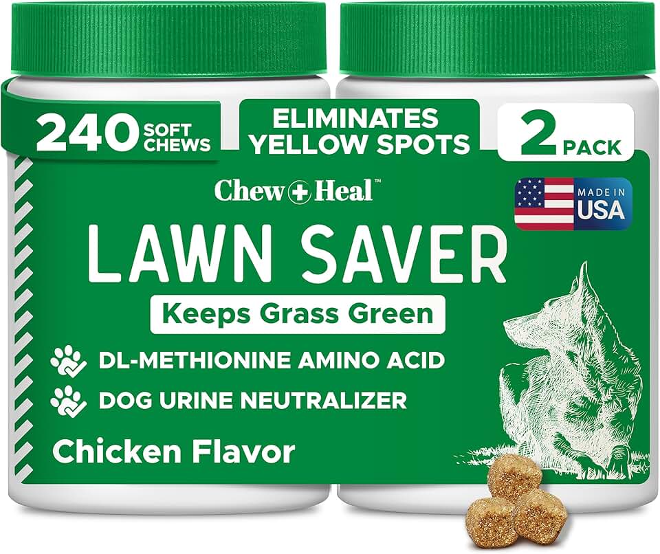 Dog Urine Neutralizer for Lawn, 240 Chews