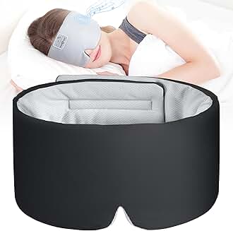 Ice Silk Sleep Headphones with Bluetooth Mask