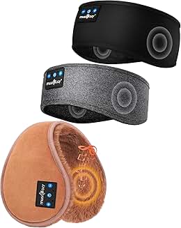 Sleep Headphones and Ear Warmers Pack of 3