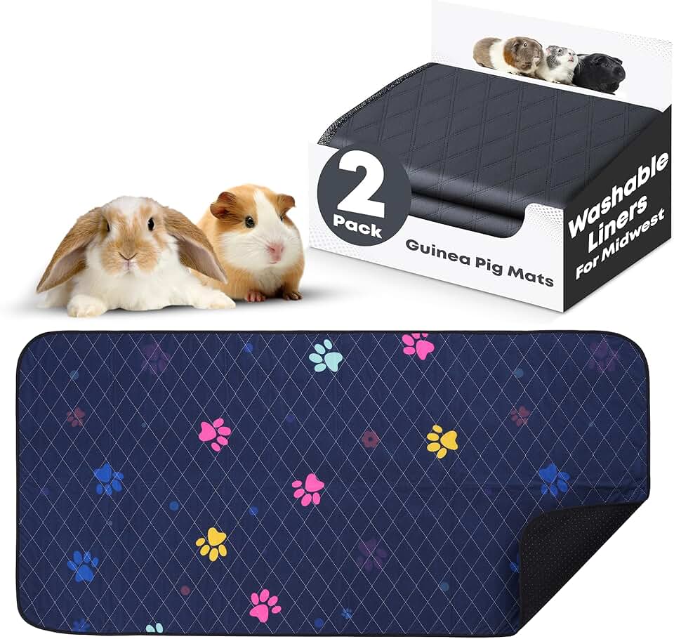 Washable Guinea Pig Bedding and Liners (2-Pack & 1-Pack)