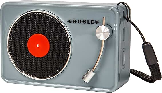 Portable Mini Turntable with Bluetooth Speaker