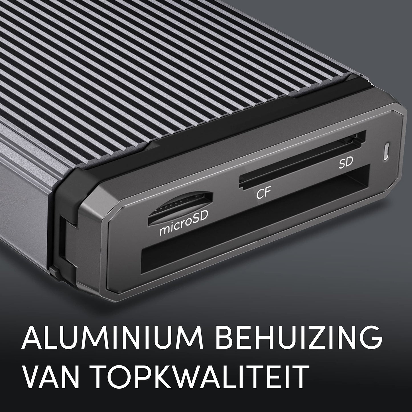 PRO-Reader Multi-Card - Multi-Slot High Performance Card Reader, USB-C 3.2 Gen 1 - SDPR3A8-0000-GBAND