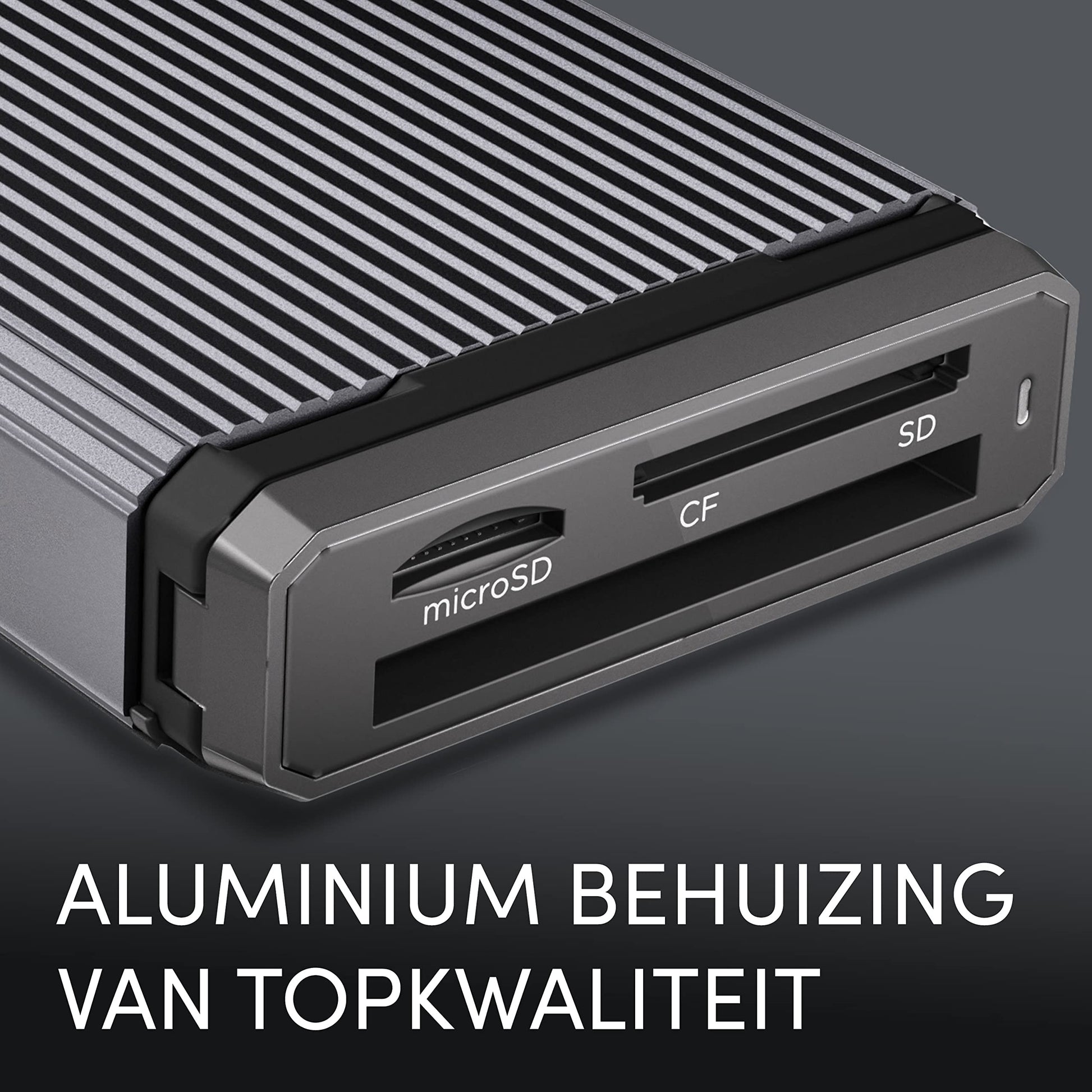 PRO-Reader Multi-Card - Multi-Slot High Performance Card Reader, USB-C 3.2 Gen 1 - SDPR3A8-0000-GBAND