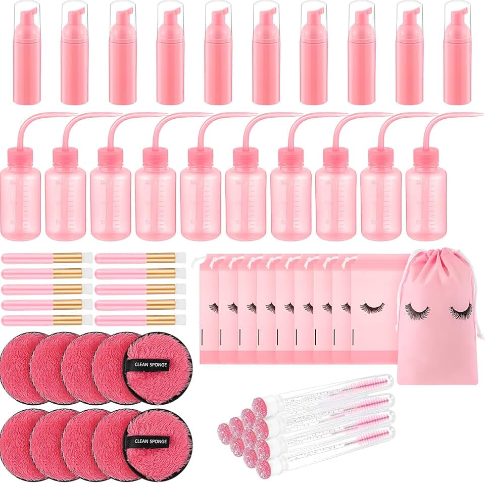 Set of 60 Lash Cleaning and Makeup Tools