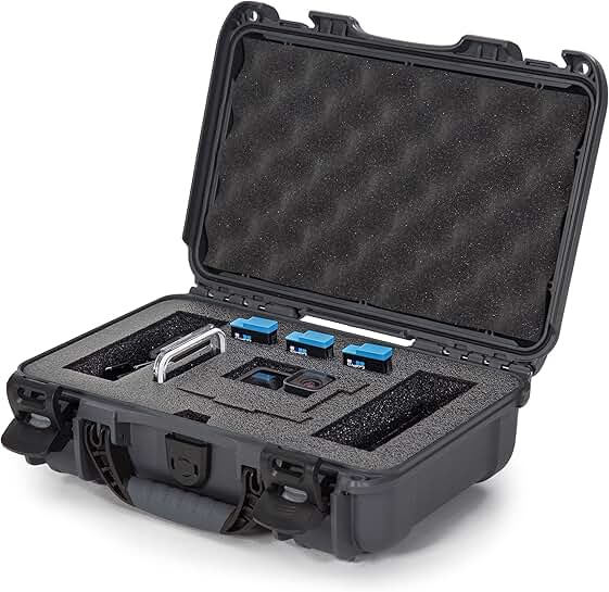 Waterproof Hard Case with Foam Insert for GoPro Hero 9 & 10
