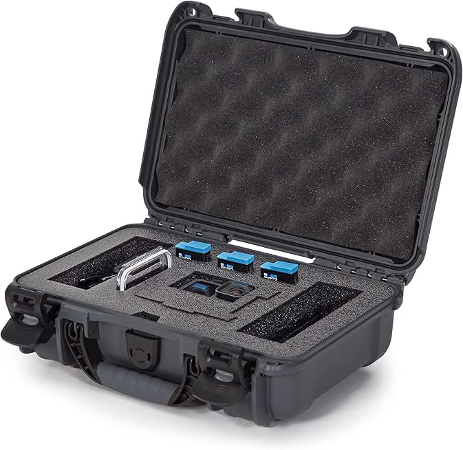 Waterproof Hard Case with Foam Insert for GoPro Hero 9 & 10