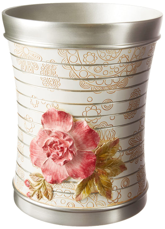 Madeline, Waste Basket, Beige