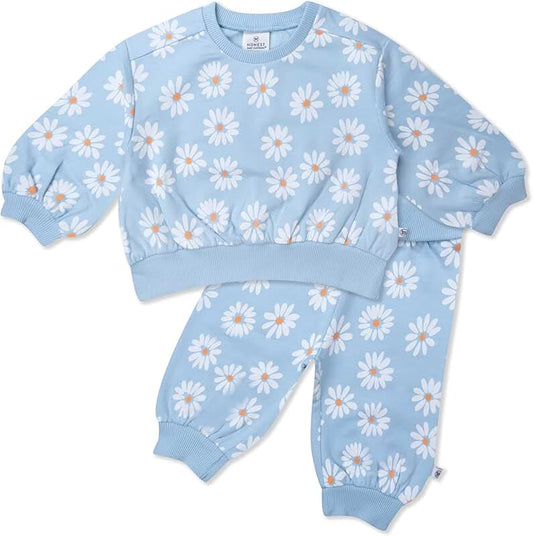 Organic Cotton Toddler Sweatshirt and Pants Set
