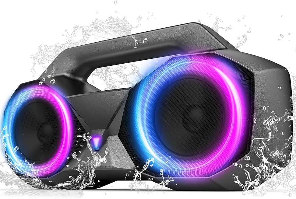 Wireless Bluetooth Speaker with Deep Bass and 20H Playtime
