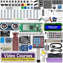 Raspberry Pi Pico W Starter Kit with Tutorials and 117 Projects