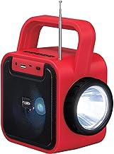Portable Rechargeable Bluetooth Speaker with FM Radio and Flashlight