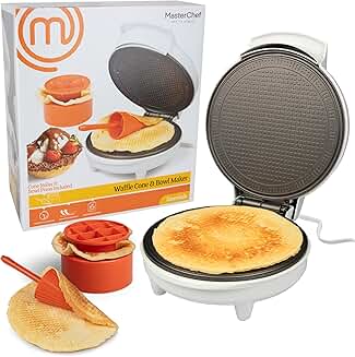 Waffle Cone and Bowl Maker with Shaper Roller
