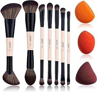 Makeup Brush and Sponge Set T600 and SP013