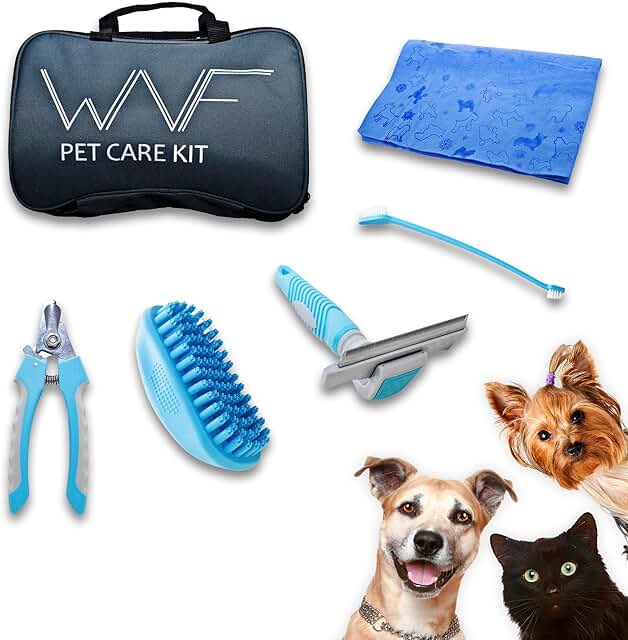 5-in-1 Pet Grooming and Bathing Kit