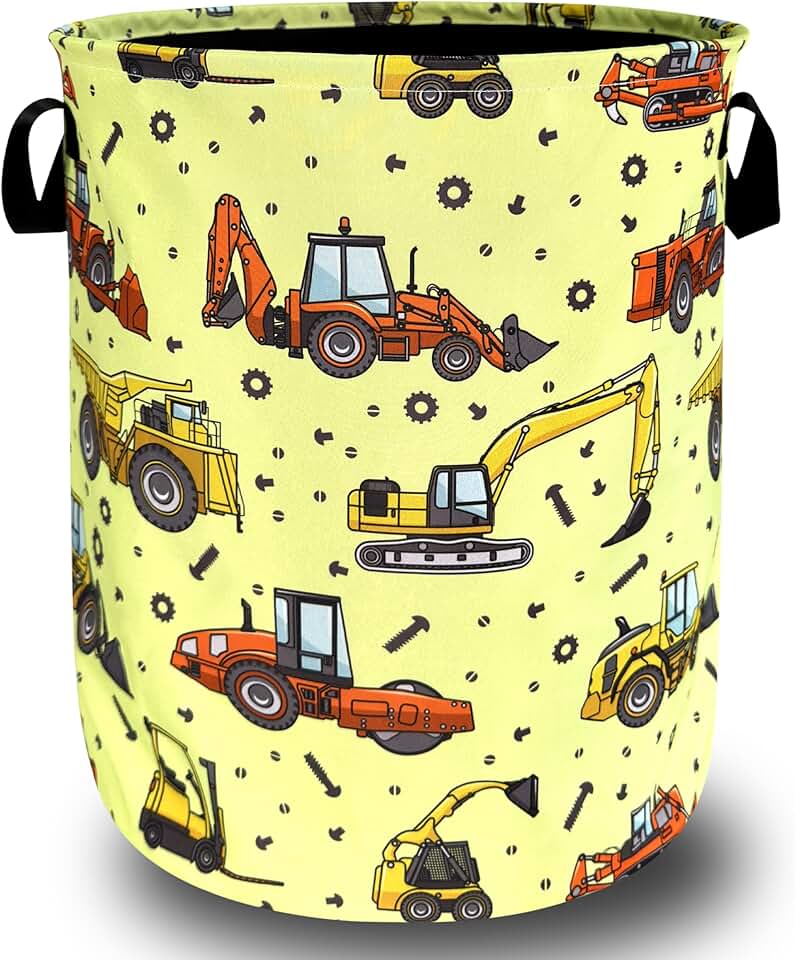 Colorful Oxford Cloth Laundry Hamper with Handle