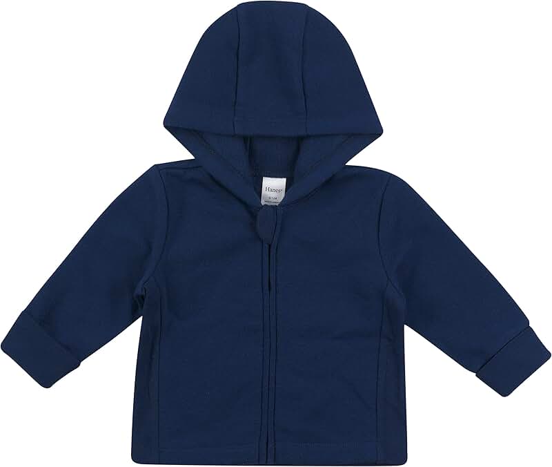 Soft 4-Way Stretch Fleece Hoodie for Babies and Toddlers