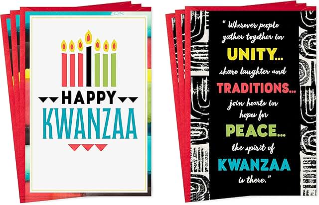 Kwanzaa Card Assortment with Envelopes