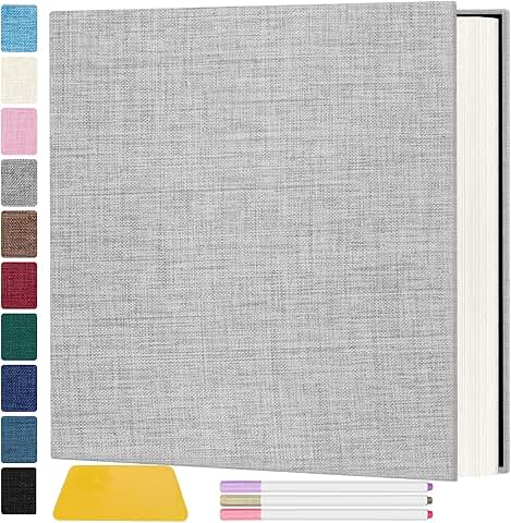 Self-Adhesive Photo Album with 60 Pages for 8x10 and 5x7 Photos