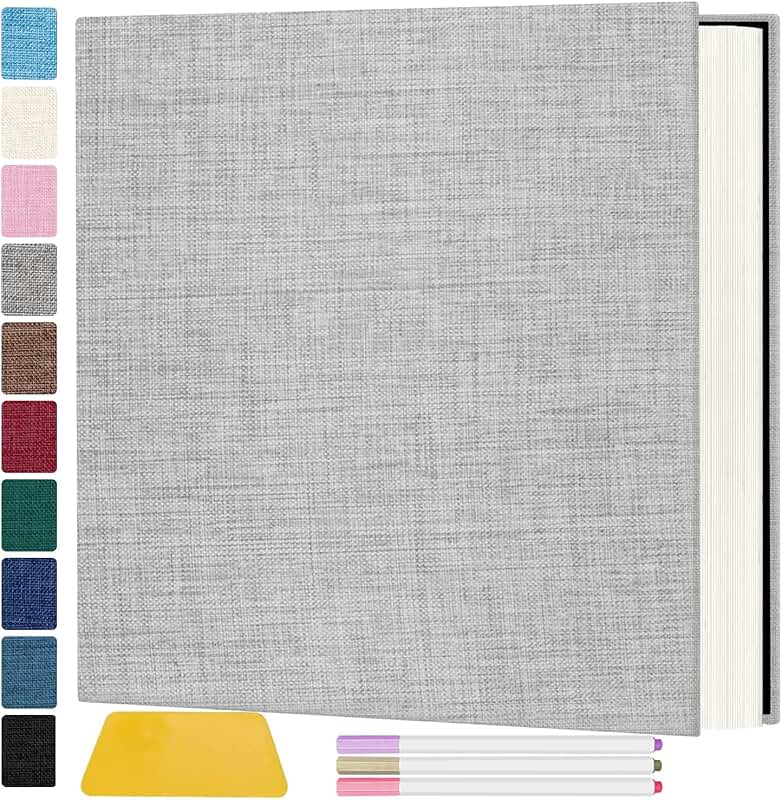 Self-Adhesive Photo Album with 60 Pages for 8x10 and 5x7 Photos