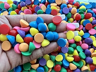 50 Chocolate Chip Food Charm Set for Crafts and Decor