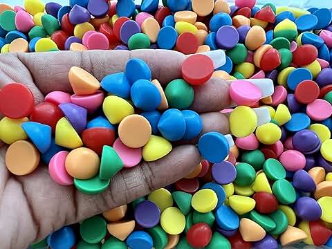 50 Chocolate Chip Food Charm Set for Crafts and Decor