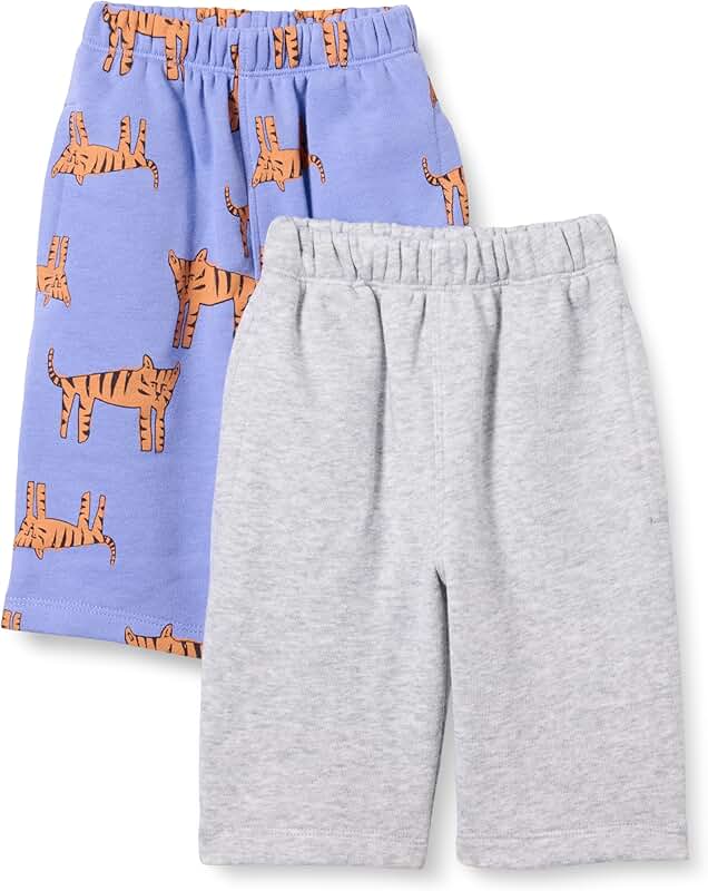 Pack of 2 Unisex Toddler and Baby French Terry Pants