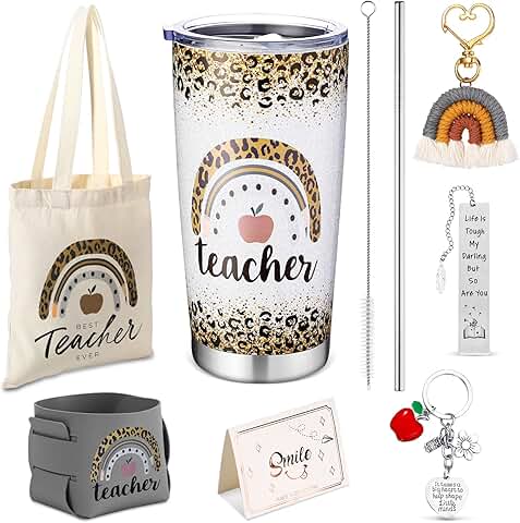7-Piece Gift Set for Women with Tumbler Tote and More
