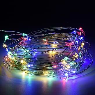 USB LED Fairy String Lights, 5M Multi-Color Indoor Decor