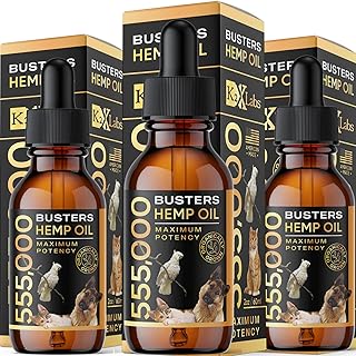 3-Pack Organic Hemp Oil for Dogs and Pets