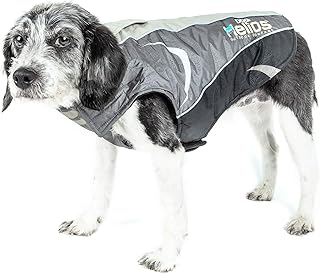 Waterproof Dog Coat with Wrap-Velcro for Large Dogs