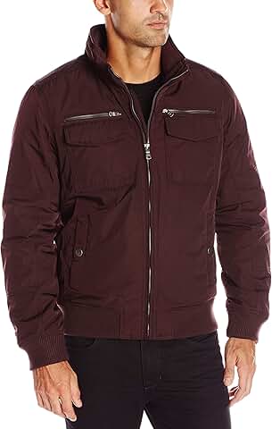 Men's Water-Resistant Bomber Jacket