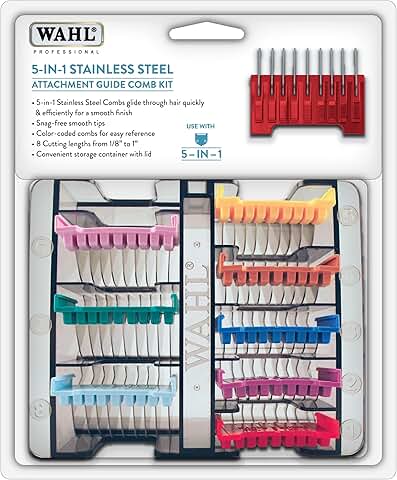 Guide for Wahl Animal Stainless Steel Attachments