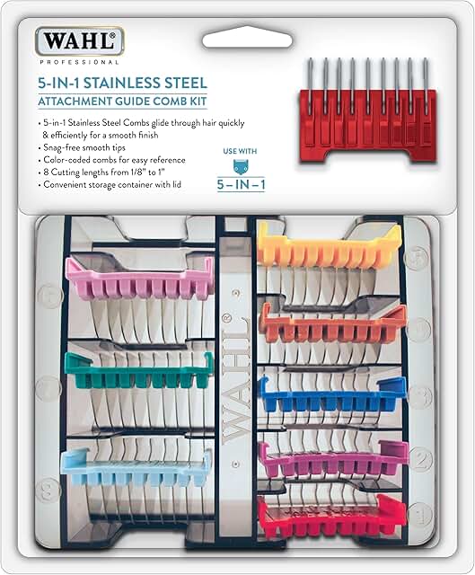 Guide for Wahl Animal Stainless Steel Attachments