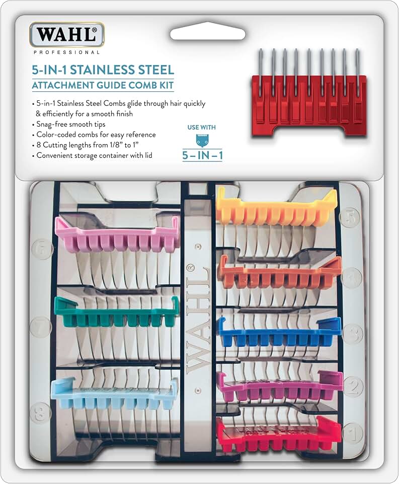 Guide for Wahl Animal Stainless Steel Attachments