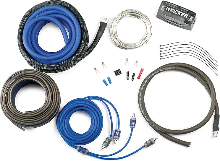 Complete 4-AWG Amplifier Wiring Kit