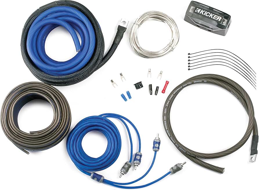 Complete 4-AWG Amplifier Wiring Kit