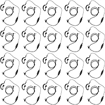 2.5mm G-Shape Earpiece with Mic for Walkie Talkies (20 Pack)
