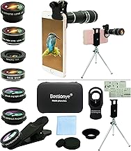 11-in-1 Phone Camera Lens Kit with Telephoto, Wide, Macro, Fisheye, and More