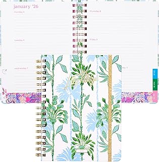 Large Monthly Planner for 2026 with Calendar and Extras