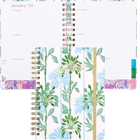 Large Monthly Planner for 2026 with Calendar and Extras