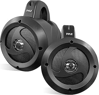 Waterproof 2-Way Off-Road Marine Speakers, 4 Inch, 900W