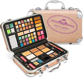 Complete Makeup Kit with Eyeshadows, Lip Products, and More