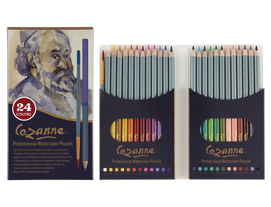 Cezanne Watercolor Pencils Set of 24