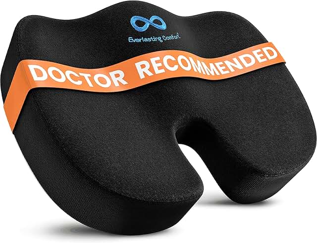 Memory Foam Seat Cushion for Office and Car