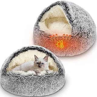 2 Pack Self-Warming Cat and Small Dog Beds