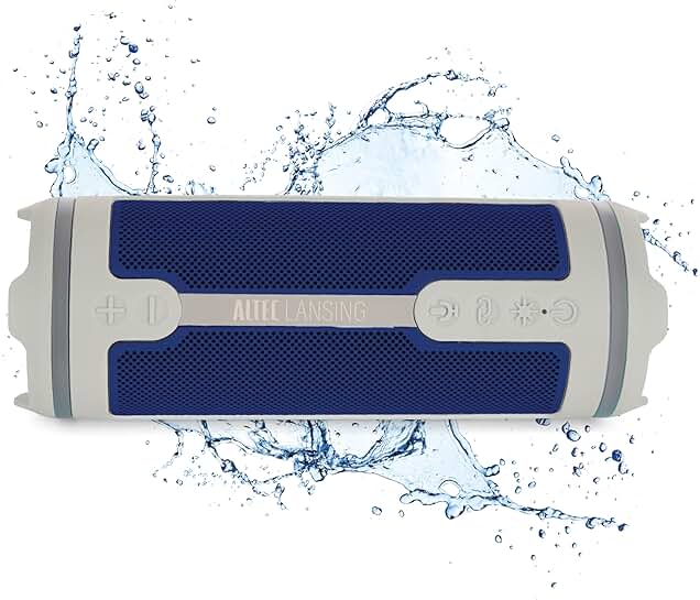Wireless Bluetooth Speaker with 16H Battery and RGB Lights