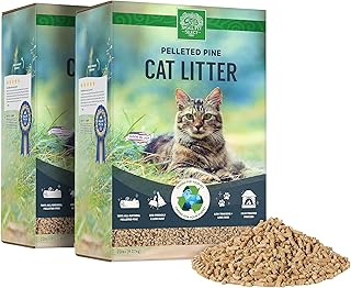 Pelleted Pine Cat Litter for Sifting Boxes, 40lb