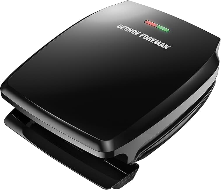 4-Serving Classic Indoor Electric Grill and Panini Press